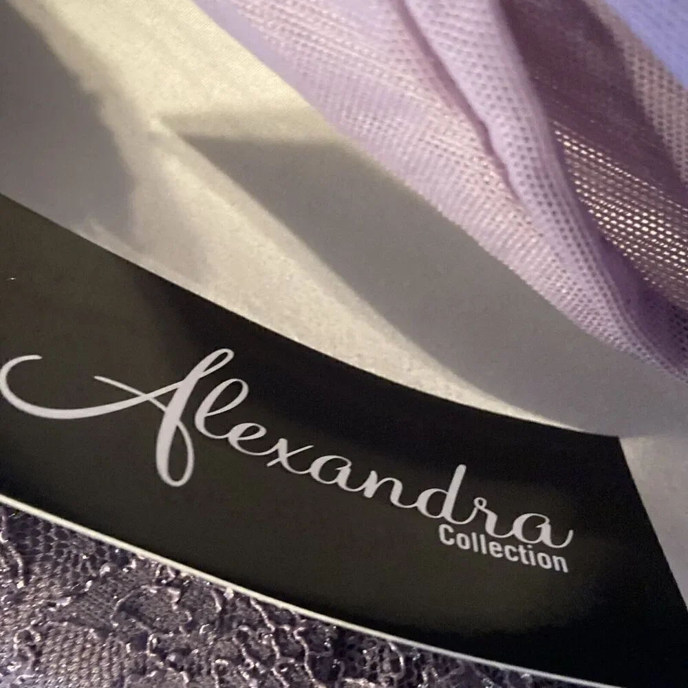 New Alexandra Lavender Long sleeve‎ Laced Dance Costume for Child Size Y6